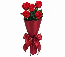 Букет 5 Красных роз Эдлесс Лав в городе Грязи