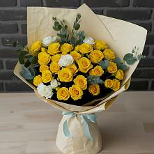 Букет цветов из:  Розы #REPLACE_PRED# городе Грязи