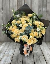 Букет цветов из:  Розы и Лизиантусы в городе Грязи