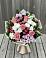 Букет цветов из: Альстромерии, Гвоздики, Розы и Хризантемы в городе Грязи