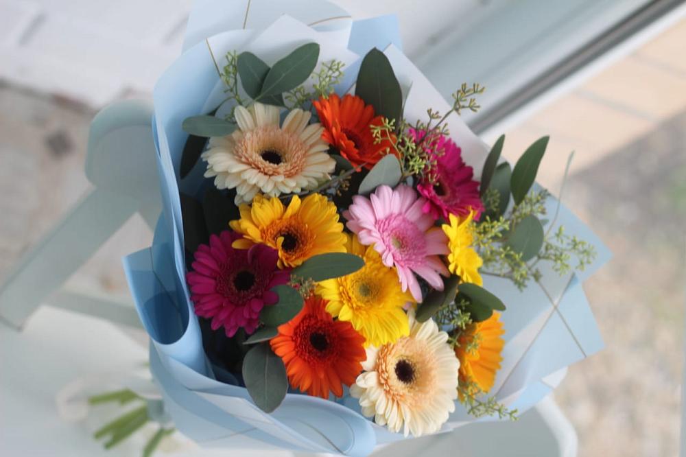 Букет цветов из: Герберы в городе Грязи