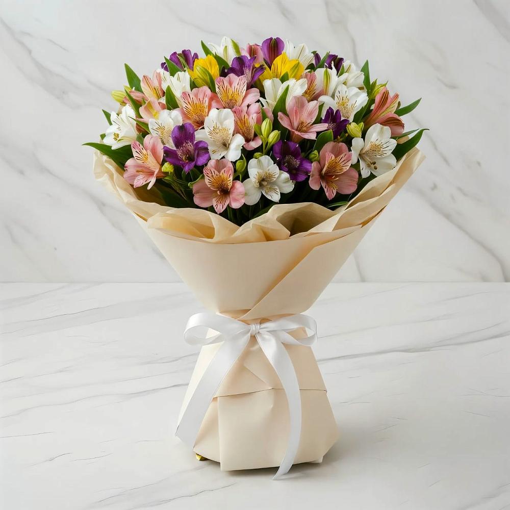 Букет цветов из: Альстромерии в городе Грязи