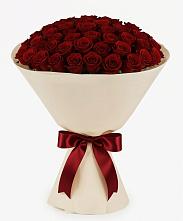 Букет 101 Бордовая роза Блэк Бакарра в городе Грязи