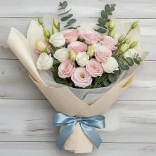 Букет цветов из:  Лизиантусы в городе Грязи