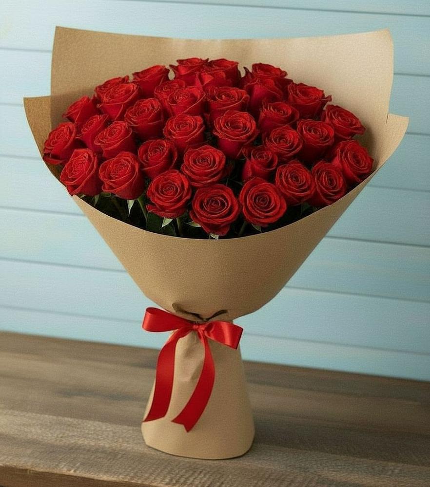 Букет Красные розы Милано в городе Грязи