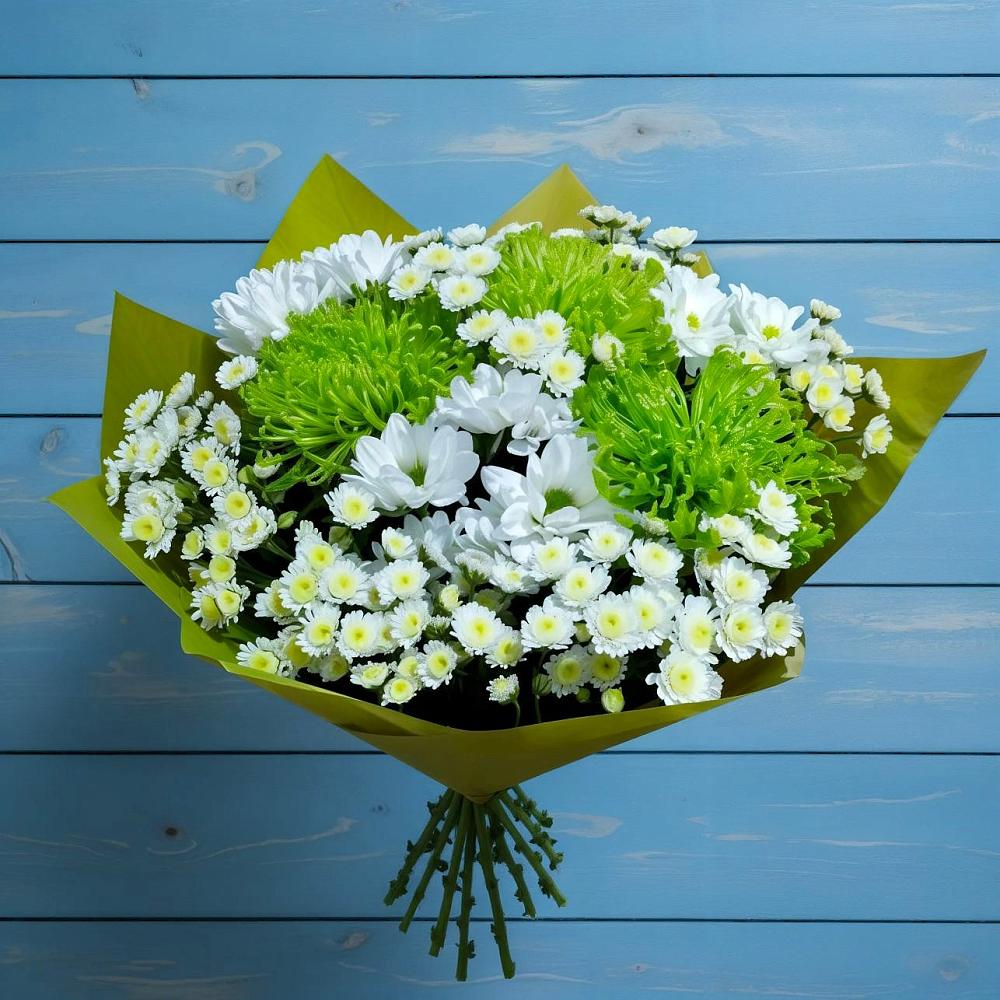 Букет цветов из: Хризантемы в городе Грязи