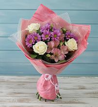 Букет цветов из:  Герберы в городе Грязи