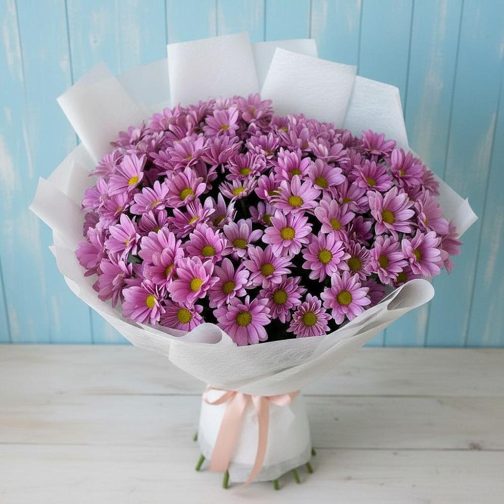 Букет цветов из: Хризантемы в городе Грязи