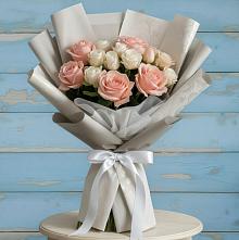 Букет цветов из:  Розы #REPLACE_PRED# городе Грязи