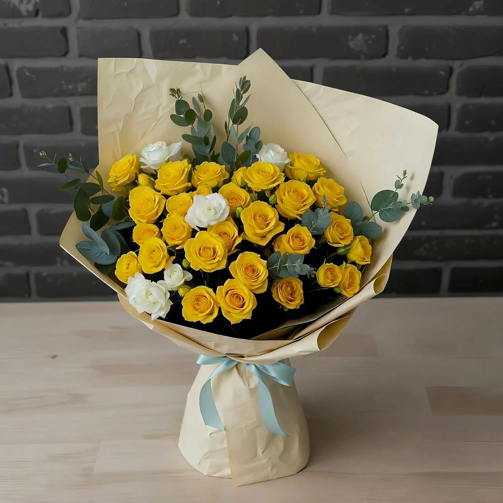 Букет цветов из: Розы в городе Грязи