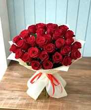 Букет 29 Красных роз в городе Грязи