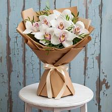 Букет цветов из:  Орхидеи и Розы в городе Грязи