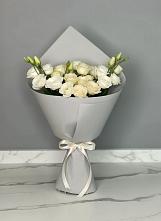 Букет цветов из:  Розы и Лизиантусы #REPLACE_PRED# городе Грязи